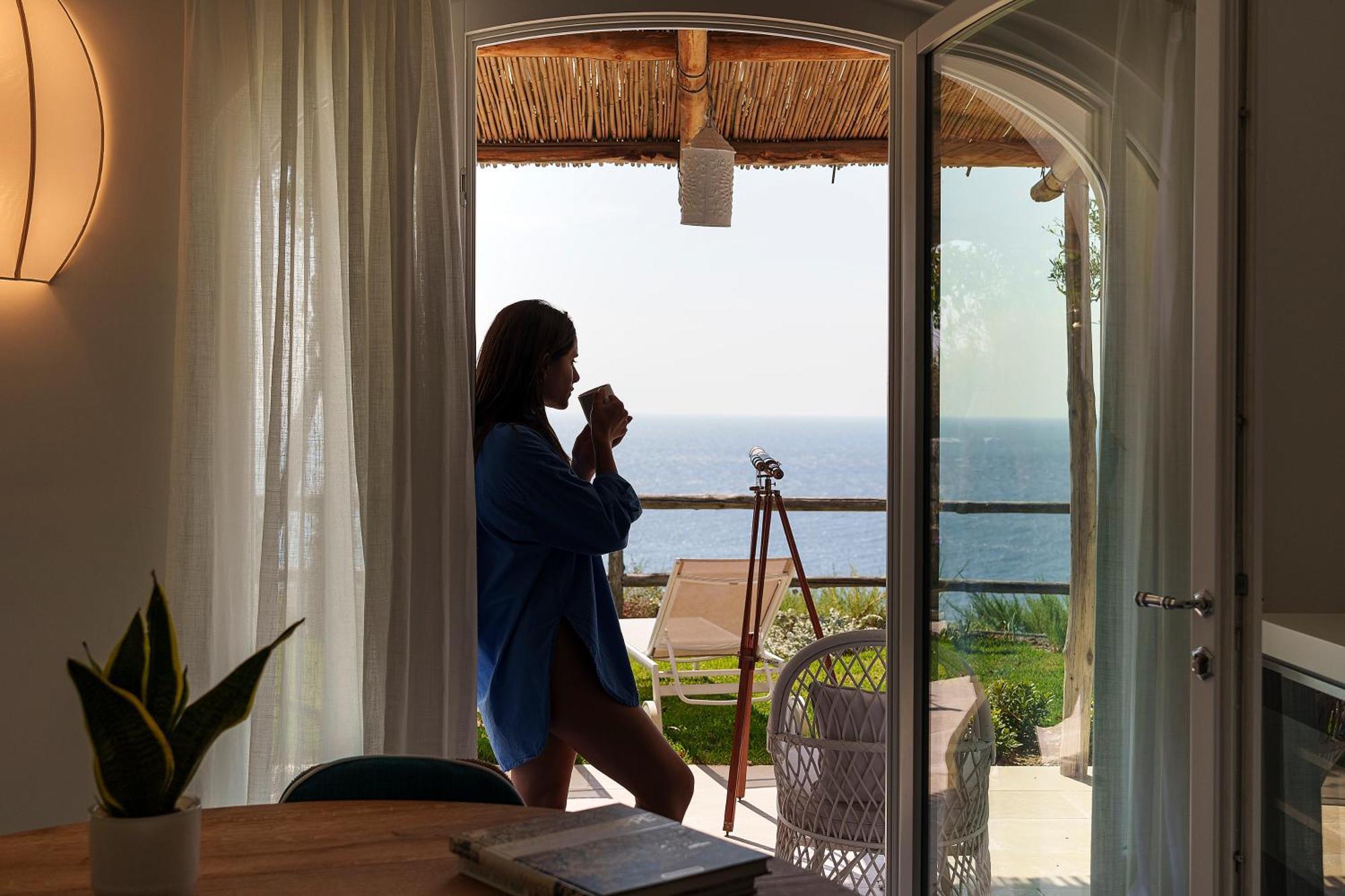 Costa Del Capitano Seaside Villas Sant'Angelo  Bagian luar foto