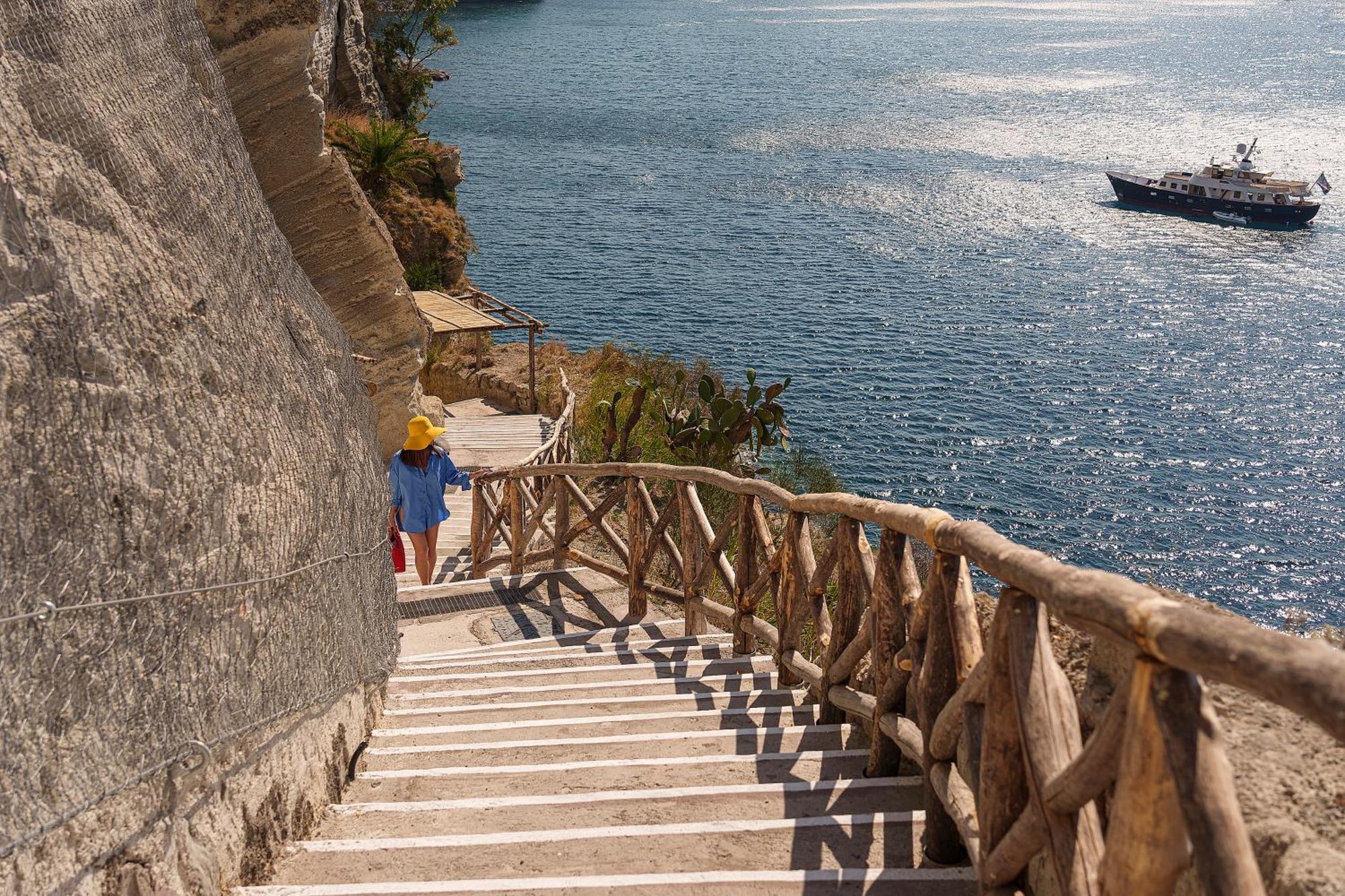 Costa Del Capitano Seaside Villas Sant'Angelo  Bagian luar foto
