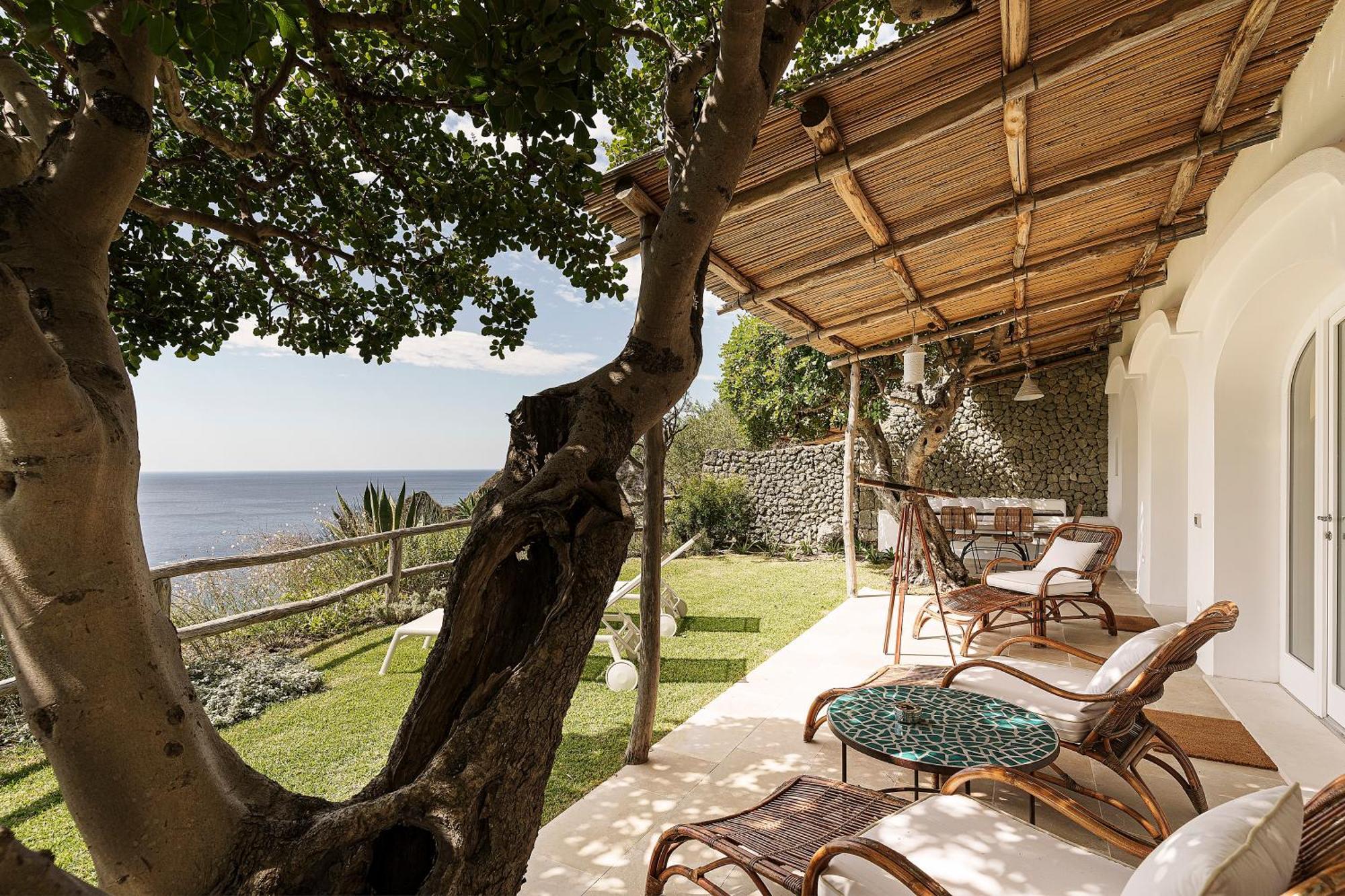 Costa Del Capitano Seaside Villas Sant'Angelo  Bagian luar foto