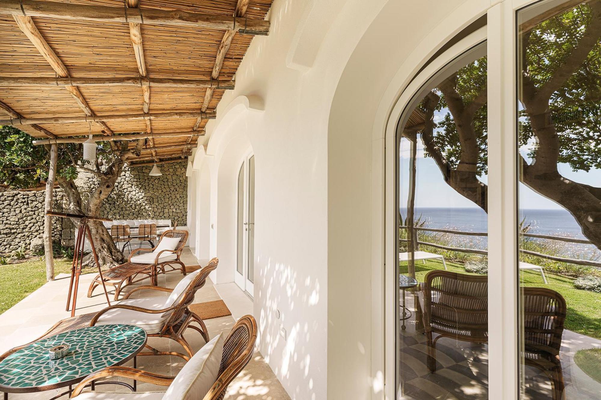 Costa Del Capitano Seaside Villas Sant'Angelo  Bagian luar foto